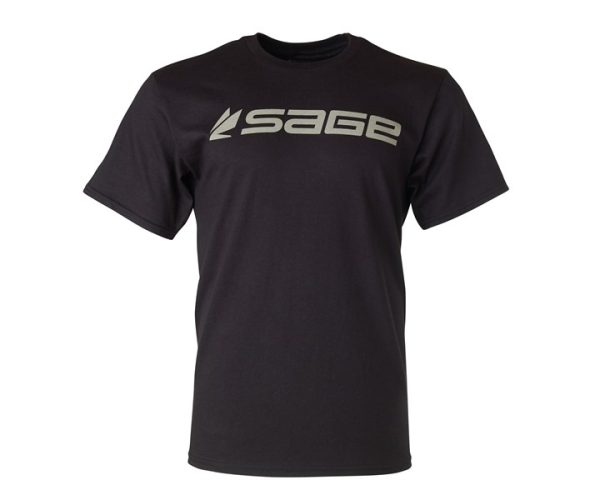 Sage Logo T-Shirt Black