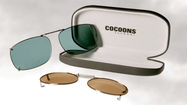Cocoons Clip-Ons Rectangle 2 Gray 46