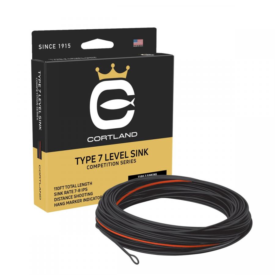 Cortland Competition Type 7 Level Sink Fly Line 5/6 195 gr