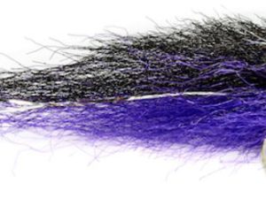 Fulling Mill Salty Mullet Black & Purple #1/0
