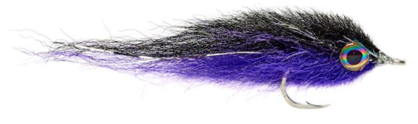 Fulling Mill Salty Mullet Black & Purple #1/0