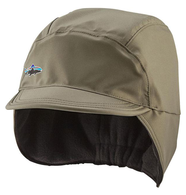 Patagonia Water Resistant Light Bog Shelled Synchilla Cap Small