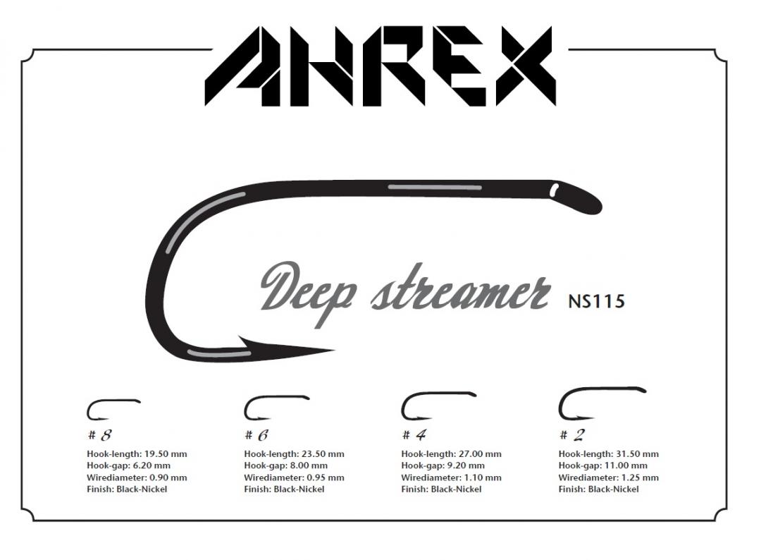 Ahrex Sa270 Bluewater #5/0 Saltwater Fly Tying Hooks