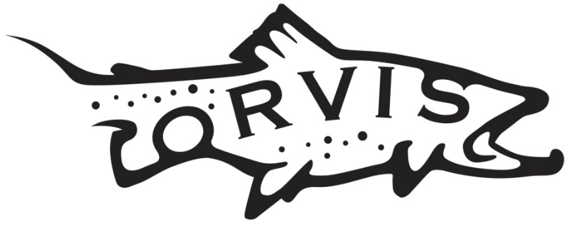 Orvis Logo Sticker Hook Jaw