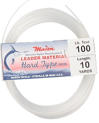 Mason Hard Mono Leader Material at The Fly Shop