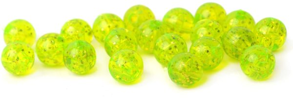 Sparkle Fluo Green - 6mm