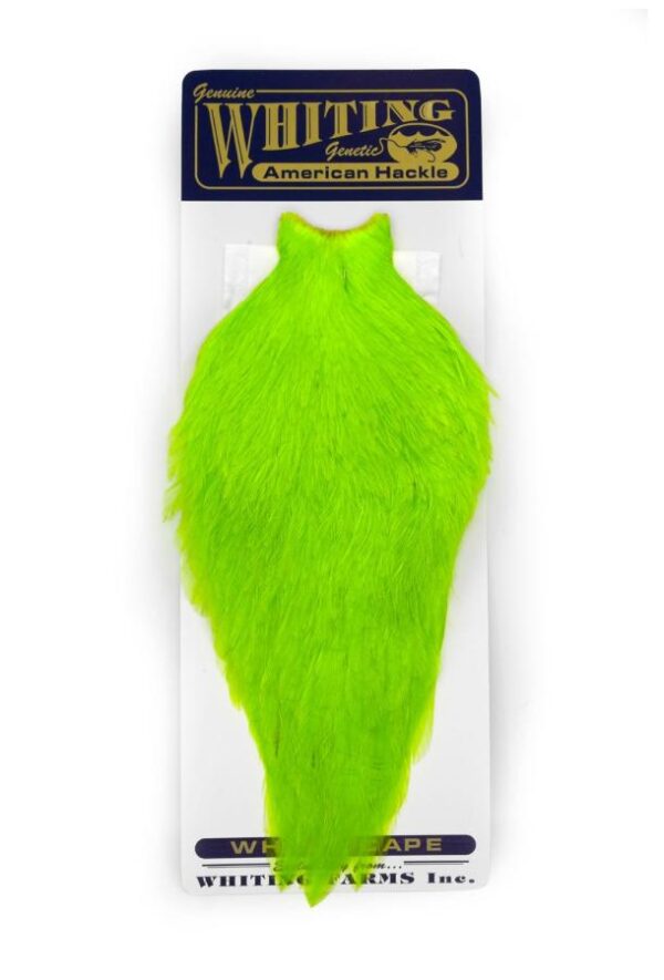 White Dyed Fluo Green Chartreuse