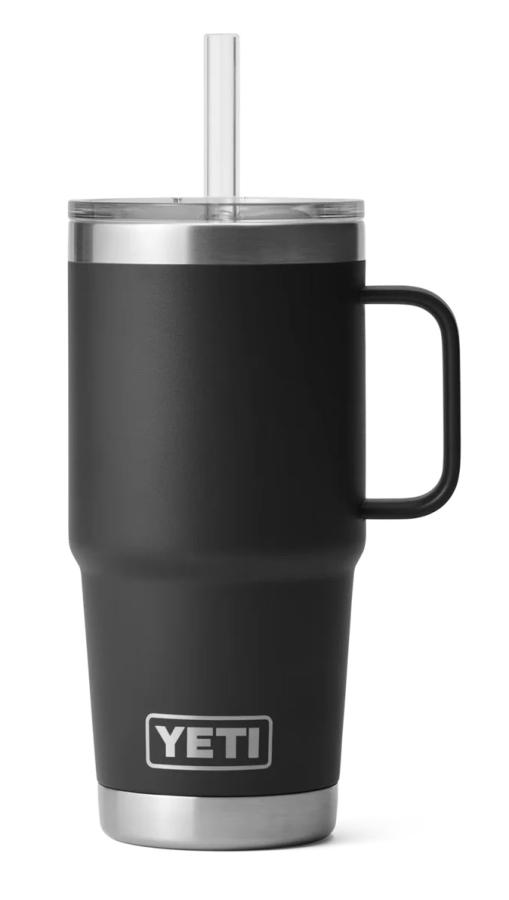 YETI Rambler 25oz Straw Mug Black