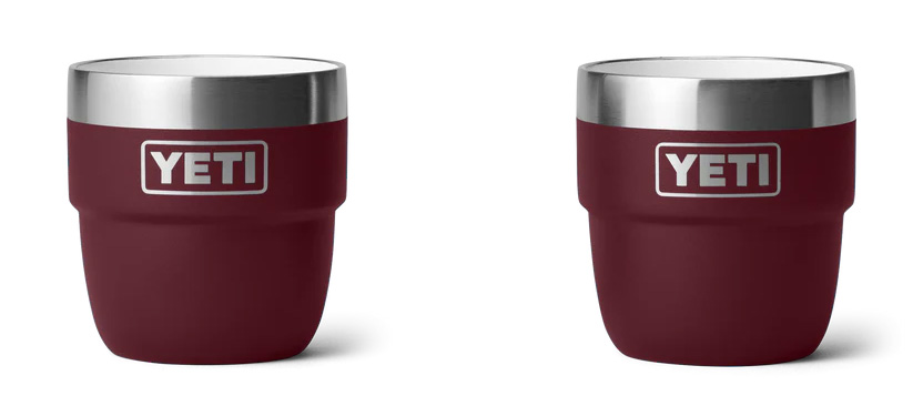 YETI Rambler Stackable Cups 4oz (118 ML) Wilde Vine Red