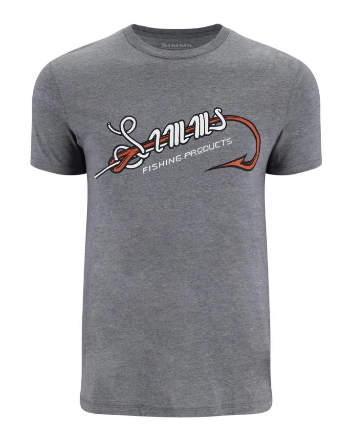 Simms Hook & Loop T-Shirt Athletic Heather